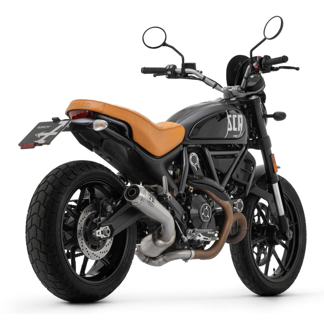 Escape Pro Race y racor Ducati Scrambler 800 21-22